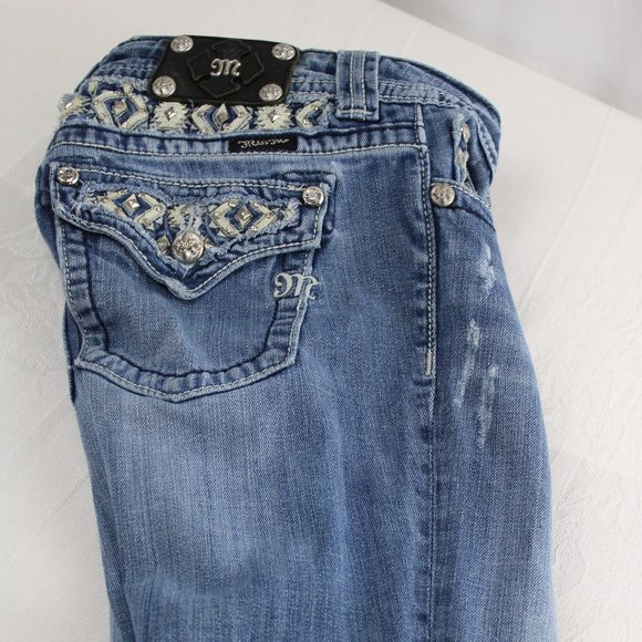 Miss Me Jeans, Boot, Low Rise, Size 29 - Picture 8 of 9